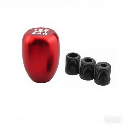 Aluminum Alloy Manual Gear Shift Knob for Cars with Gear Positions Car Gear Shift Knob Retrofitting